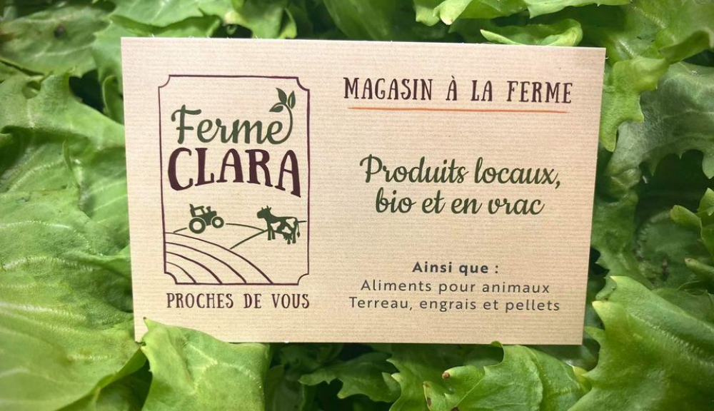 Ferme Clara : produits locaux bio et en vrac