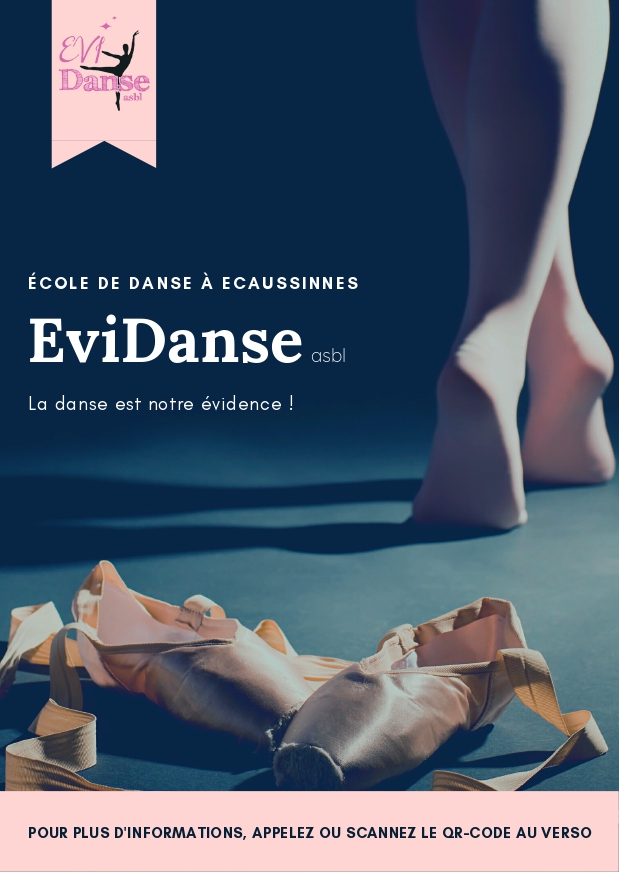École de danse à Ecaussinnes EviDanse ASBL La danse est notre évidence ! École de danse à Ecaussinnes EviDanse ASBL La danse est notre évidence !