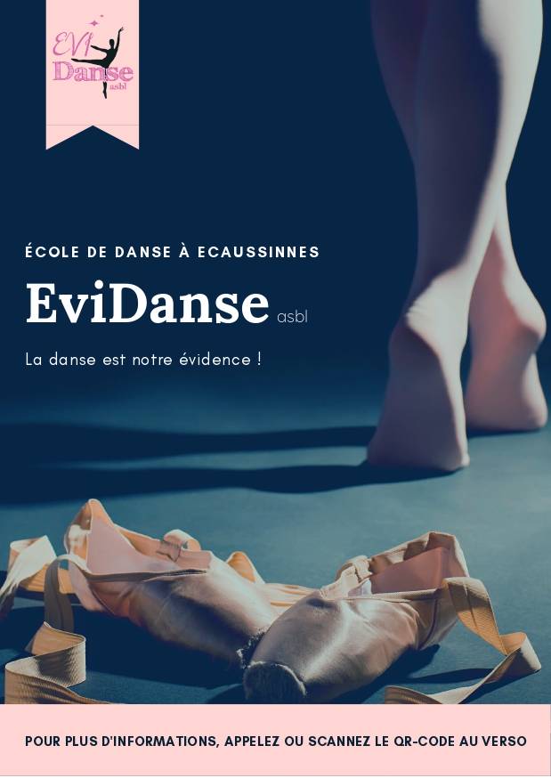 École de danse à Ecaussinnes EviDanse ASBL La danse est notre évidence !